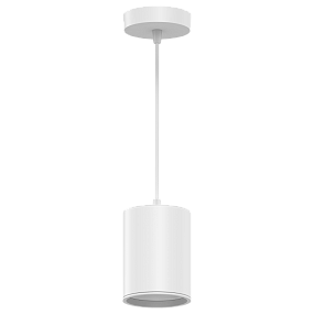 LED светильник накладной (подвесной) HD039 12W (белый/белый) 3000K 79*100мм