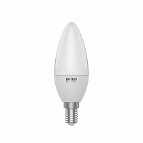 1033126 Лампа Gauss Basic Свеча 5,5W 420lm 4100K E14 LED 1/10/100
