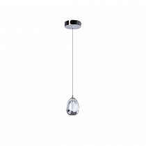 Светодиодный светильник BENETTI Modern Goccia подвесной хром, LED 4,8Вт/1 3000К, 300 Lm, MOD-001-1600-01/P