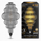 161802005 Лампа Gauss Filament Honeycomb 8.5W 165lm 1800К Е27 gray LED 1/2