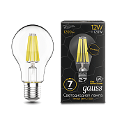 102802112 Лампа Gauss LED Filament Graphene A60 E27 12W 2700-3000K