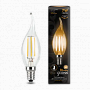 104801107 Лампа Gauss LED Filament Candle tailed E14 7W 2700К
