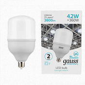 63224 Лампа Gauss Elementary LED T120 E27 42W 3600lm