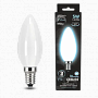 103201205 Лампа Gauss LED Filament Candle OPAL E14 5W 4100К