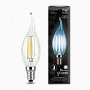 104801207 Лампа Gauss LED Filament Candle tailed E14 7W 4100К