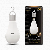 102402107 Лампа Gauss LED A60 с Li-Ion аккумулятором